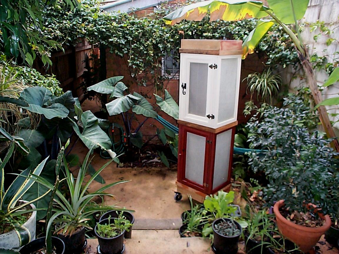 Coolgardie Safes during construction